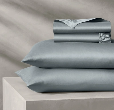 Boll & Branch Organic Reserve Sheet Set In Bluestone