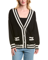 ALEXIA ADMOR ALEXIA ADMOR FRANCES V-NECK CARDIGAN