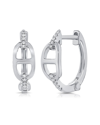 Sabrina Designs 14k 0.05 Ct. Tw. Diamond Huggie Earrings
