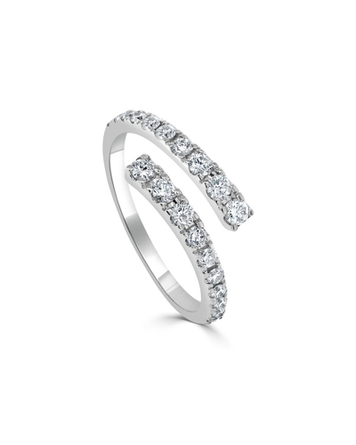 Sabrina Designs 14k 0.57 Ct. Tw. Diamond Crossover Ring In White