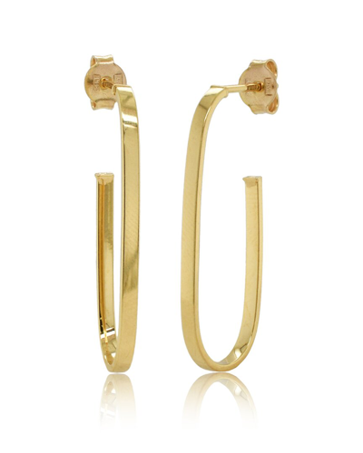 Sabrina Designs 14k Open Hoops In Metallic