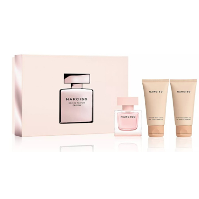 Narciso Rodriguez Ladies Cristal Gift Set Fragrances 3423222092511 In Orange / White