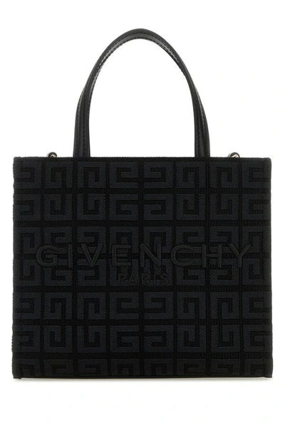 Givenchy Woman Black Canvas G-tote Handbag