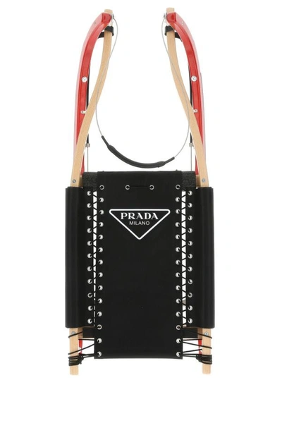 Prada Unisex Multicolor Wood Toboggan