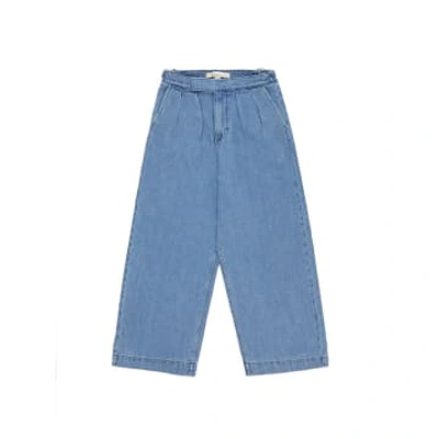 Seventy + Mochi Penelope Trousers Summer Vintage In Blue