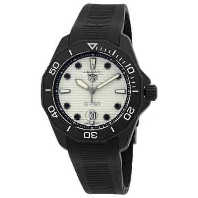 Pre-owned Tag Heuer Aquaracer Automatic White Dial Men's Watch Wbp201d-ft6197