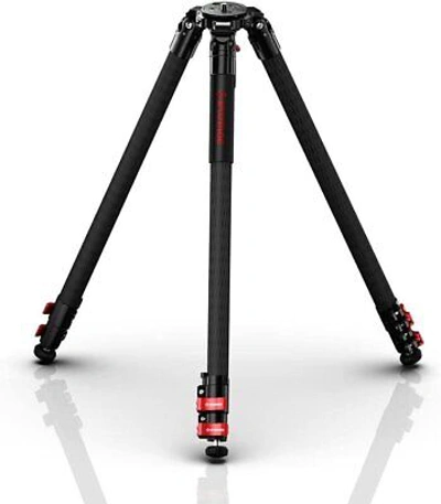 Pre-owned Mcm Ifootage Gazelle Fastbowl Tc9 3-section Carbon Fiber Tripod, 64.9" Max Height In Gold