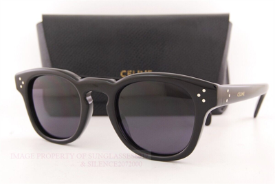 Pre-owned Celine Brand  Sunglasses Cl 40233i 01a Black/dark Gray For Men