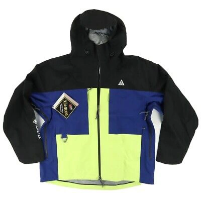 Pre-owned Nike Acg Gore Tex Misery Ridge Rain Jacket Colorblock Men's Xl In Multicolor