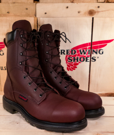 Pre-owned Red Wing Shoes Red Wing 2408 Supersole 2.0 Boots (steel Toe) In Brown