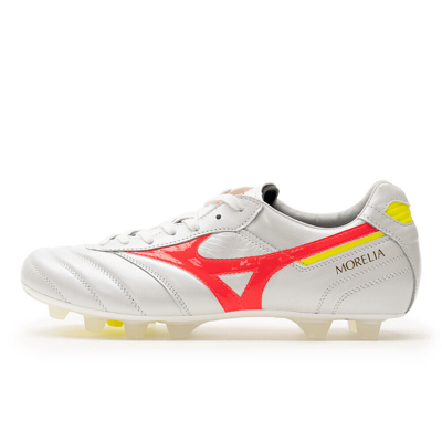 Pre-owned Mizuno Morelia Ii Japan Men's Soccer Shoes Football Sports Shoes P1ga230164 In White