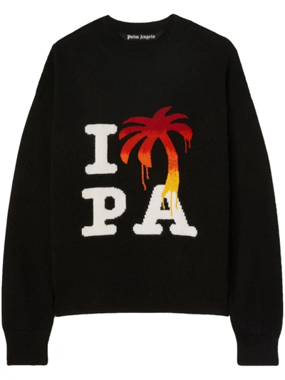 PALM ANGELS PALM ANGELS I LOVE PA SWEATER