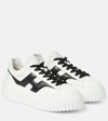 Hogan Nappa Leather Sneakers With Extralight Eva Sole In White