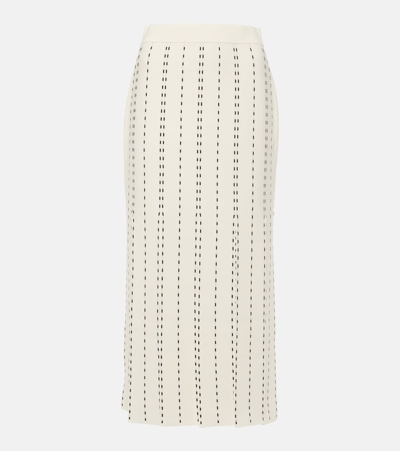 Simkhai Jillie Midi Skirt In Neutrals