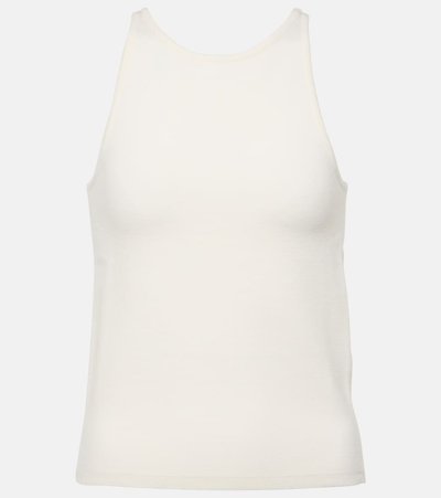 Max Mara Alfeo Tank Top In Ivory