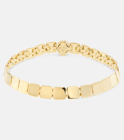 Ileana Makri Tile Medium 18kt Gold Bracelet