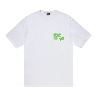 Pre-owned Stussy Silhouette Tee 'white'