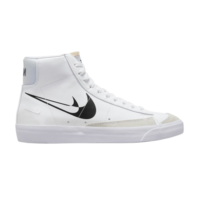 Pre-owned Nike Wmns Blazer Mid '77 'double Negative' In White