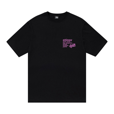 Pre-owned Stussy Silhouette Tee 'black'