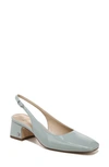 Shop Sam Edelman Terra Slingback Pump In Seafoam Blue