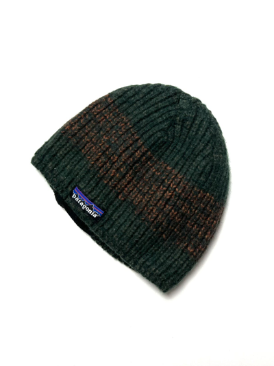 Pre-owned Outdoor Life X Patagonia Y2k Vintage Gorpcore Outdoor Style Patagonia Beanie Hat In Green