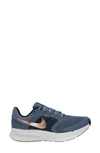 Nike Run Swift 3 Running Shoe In Blue/ Red/ Bronze