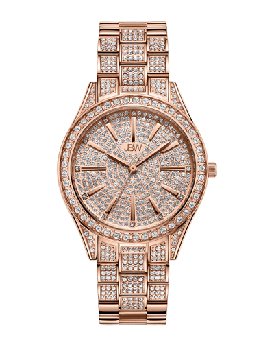 Jbw Women's Cristal 34 Diamond Watch In Pink