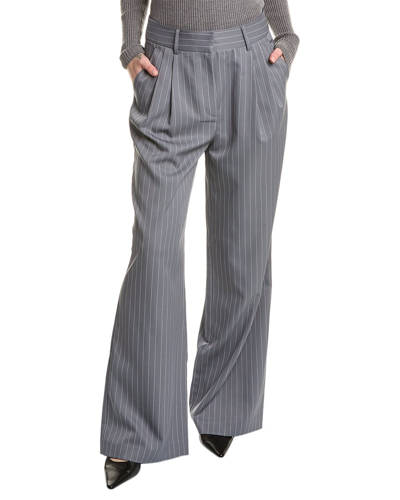 Alexia Admor Elodie Belted Wide Leg Pant In Gray
