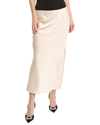 ALEXIA ADMOR ALEXIA ADMOR HUNTER MIDI SILKY FLARED SKIRT