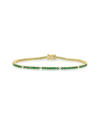 Sabrina Designs 14k 2.91 Ct. Tw. Diamond & Emerald Bracelet