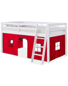 ALATERRE ALATERRE ROXY JUNIOR LOFT - WHITE WITH RED AND BLUE TENT