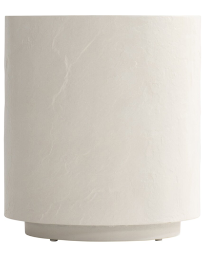 Bernhardt Trapani Outdoor Side Table In White