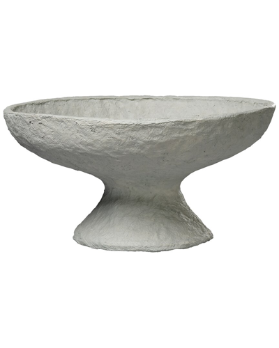 Jamie Young Garden Pedestal Bowl In Gray