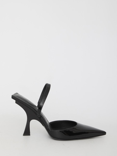 Attico Ester Slingback In Black