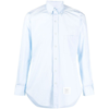 Thom Browne Mens Blue Cotton Shirt In Blue