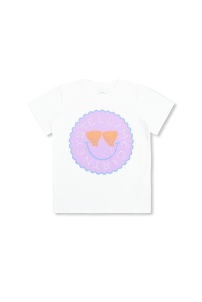 Stella Mccartney Kids Logo In White