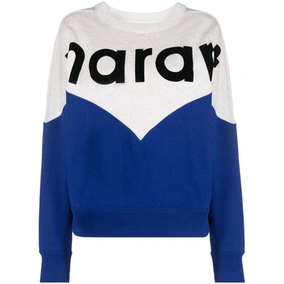 Isabel Marant Étoile Sweatshirts In Blue/neutrals