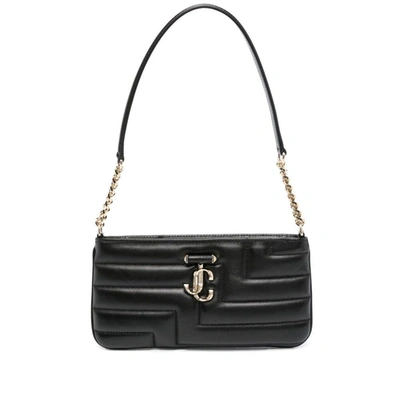 Jimmy Choo Handbags. In Black/gold