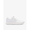 Prada Low-top Re-nylon And Leather Sneakers In White