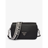 Prada Mini Envelope Shoulder Bag In Black