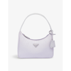 Prada Womens Purple Re-nylon Recycled-nylon Shoulder Bag