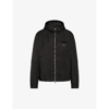 Prada Technical Cotton Blouson Jacket In Black