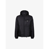Prada Technical Cotton Blouson Jacket In Black