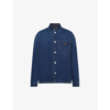 Prada Blue Denim Shirt In Blue