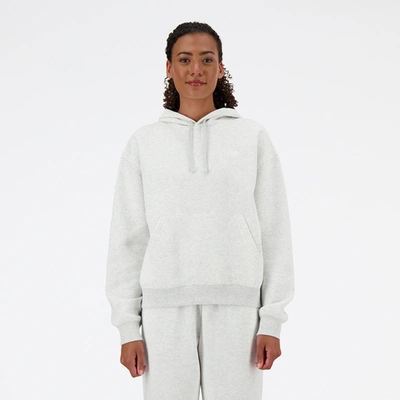 New Balance Women's Sport Essentials Fleece Hoodie In Grey