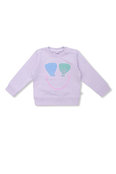 Stella Mccartney Kids Shell In Purple