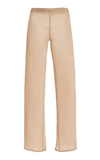 LUDOVIC DE SAINT SERNIN MERMAID COTTON-BLEND PANTS