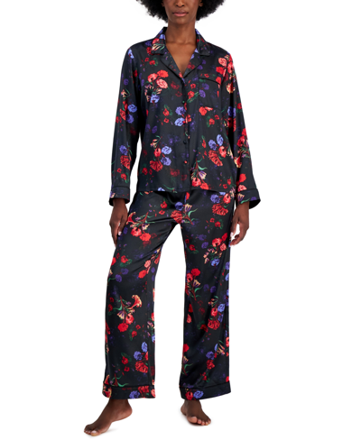 Inc International Concepts Women's 2-pc. Midnight Garden Pajamas Set, Created For Macy's