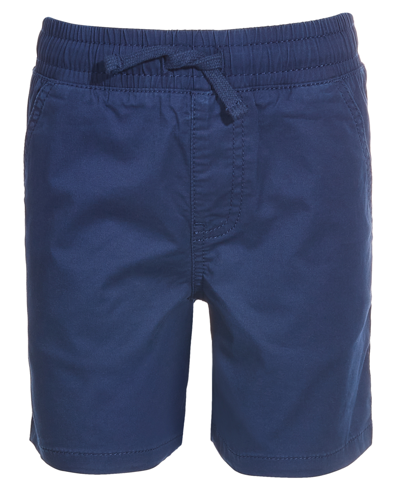 Epic Threads Kids' Little Boys Pull-on Shorts, Created For Macy's In Navy Sea