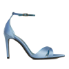 GINISSIMA THEA BABY BLUE SATIN SANDALS